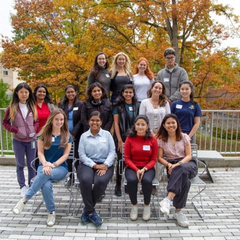 Group photo of Fall 2023 W.E. Cornell cohort.