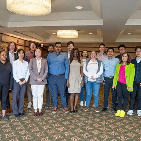 2023-24 Green Technology Innovations Fellows (photo by Paige Tolan)