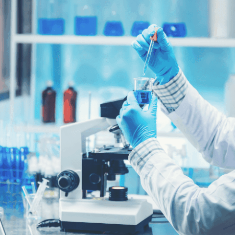 Photo: scientist