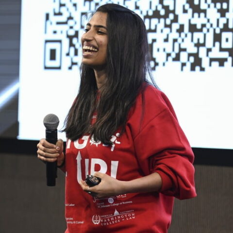 eLab student pitching